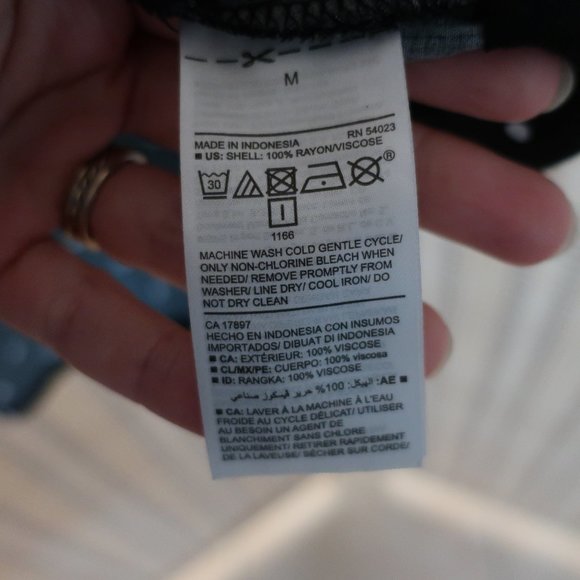 Old Navy Black Polka Dot Dress - Picture 5 of 5